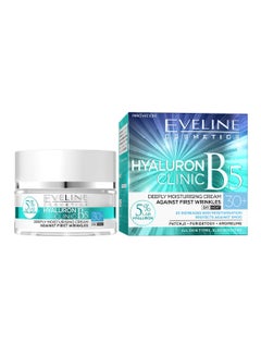 Eveline Hyaluron Clinic B5 Moisturising Cream Against First Wrinkles 30+  - Image 2