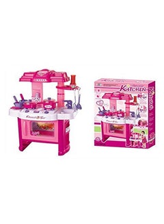 Generic Pretend Play Big Modern Kitchen Set For Kids With Realistic Lights And Sounds cmcm  - Image 1