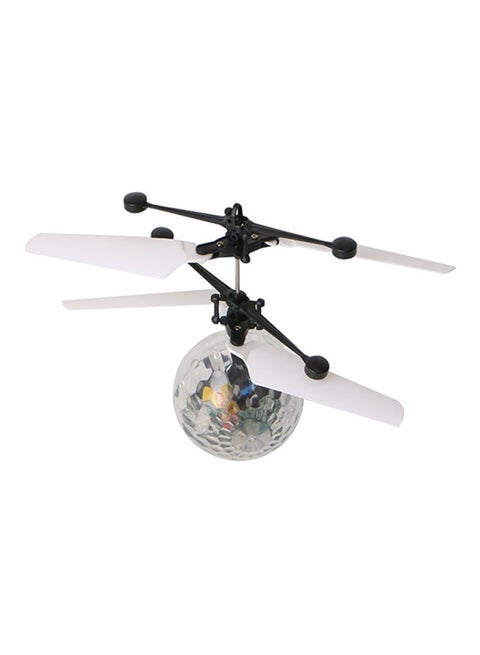 3D Light Flying Ball Helicopter Toy 17 x 17cm