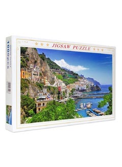 QiaoKai 1000-Piece Coastal Landscape Jigsaw Puzzle Game Set 75x50x0.17cm  - Image 1