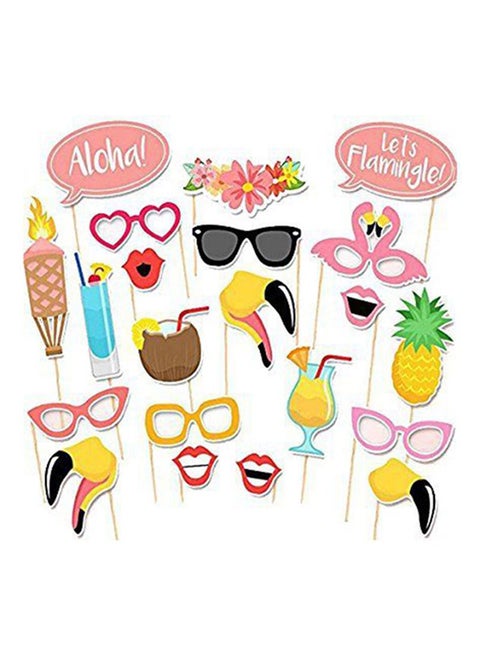 21-Piece Photo Booth Party Props