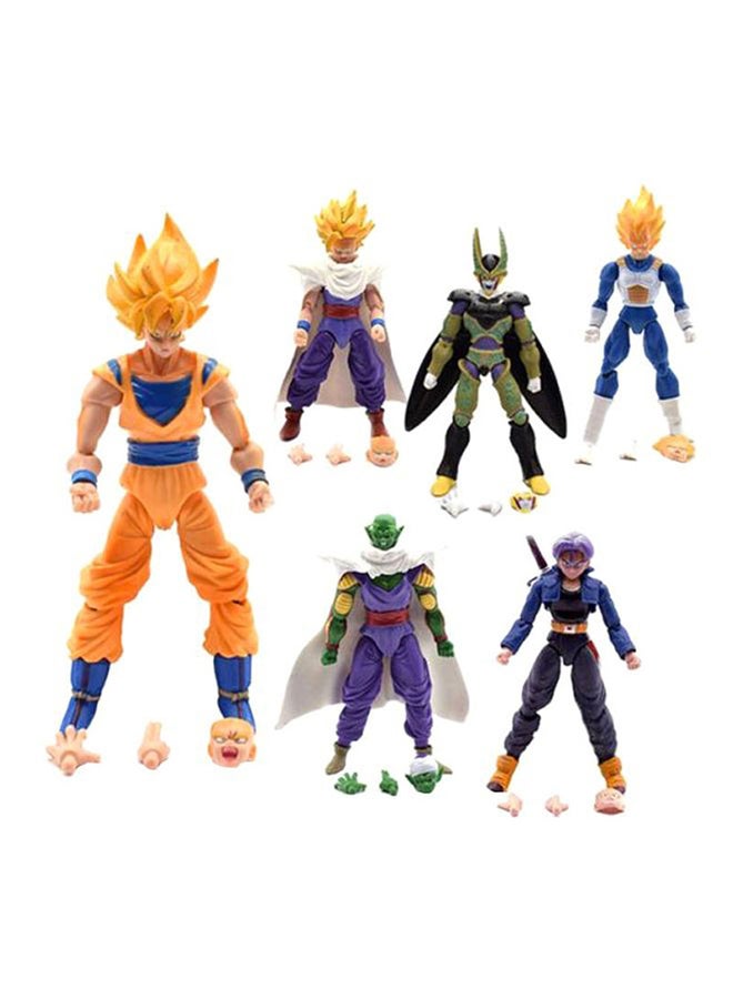 كياوكاي مجموعة مجسمات شخصيات الأكشن من سلسلة "Dragon Ball" من 6 قطع مقاس 18 سنتيمتر 18بوصة  - Image 1