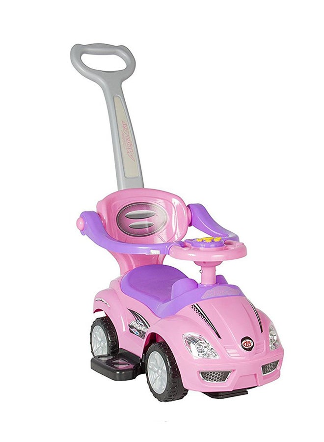 سيارة ركوب سهلة المناورة 3 في 1 مع مسند ظهر وحاجز للأطفال 62.1x43.5x42.1سم - Image 4