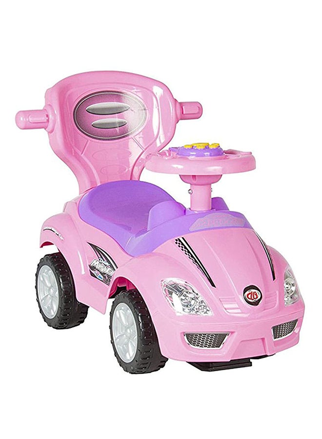 سيارة ركوب سهلة المناورة 3 في 1 مع مسند ظهر وحاجز للأطفال 62.1x43.5x42.1سم - Image 5