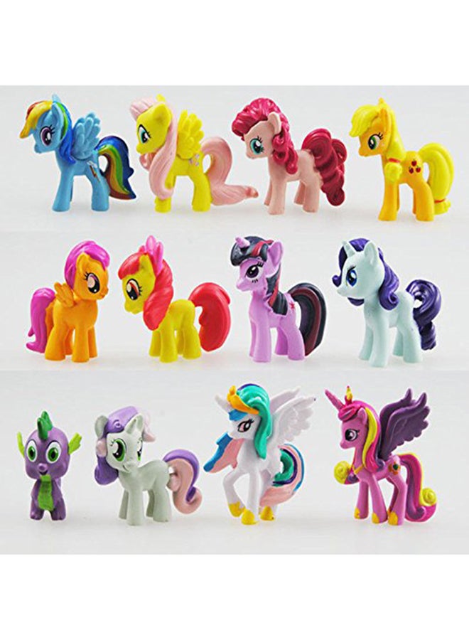 12-Piece My Little Pony Cake Topper Figure Set 5cm - v1628495925/N19732064A_6