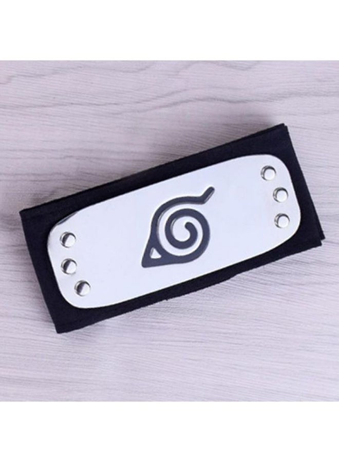 Anime Ninja Headband Wide Strap For Good Comfort In Black Color Premium Quality - Image 5