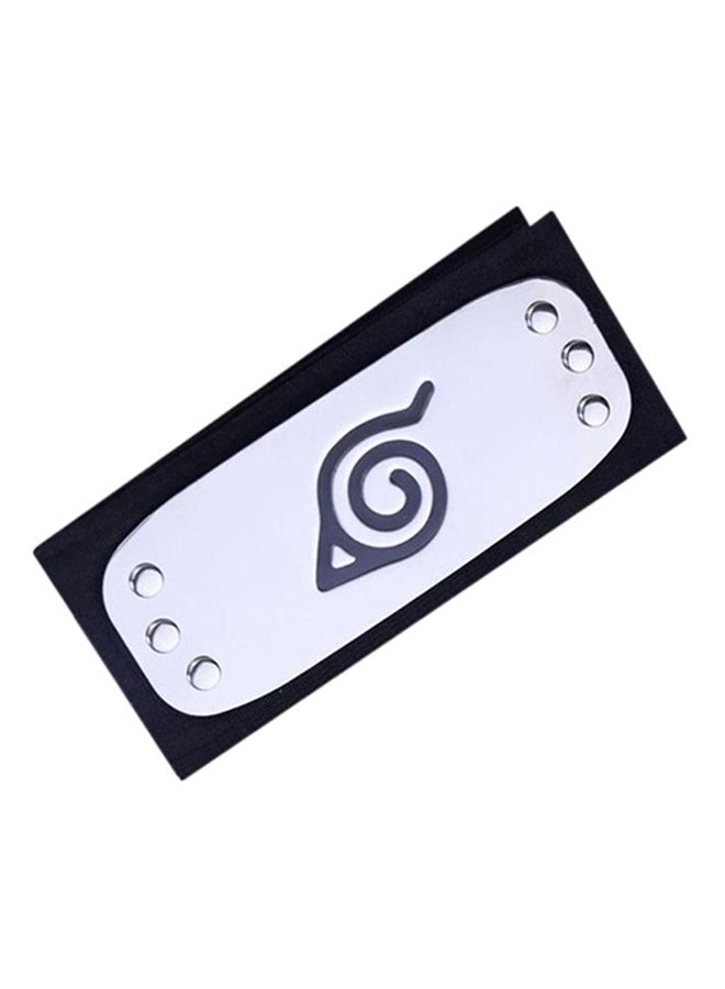Anime Ninja Headband Wide Strap For Good Comfort In Black Color Premium Quality - Image 1