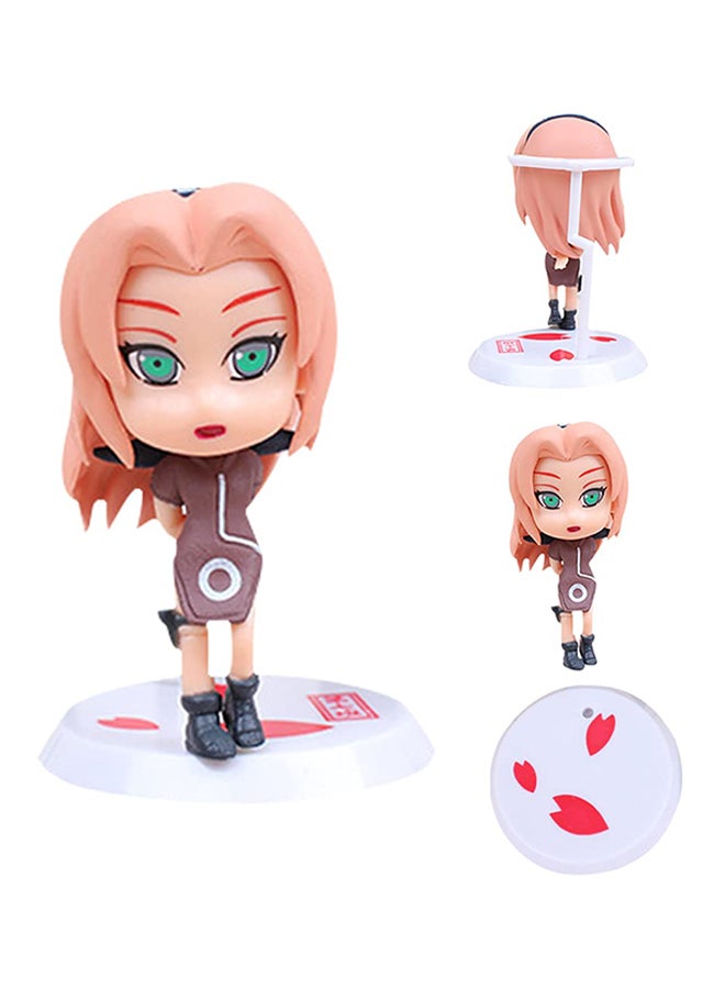 6-Piece Naruto Sasuke Uzumaki Anime Action Figure Collectible Model Toy Set  - Image 2