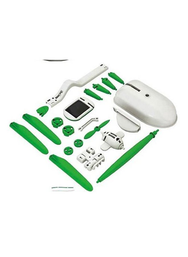 6-In-1 DIY Solar Educational Kit Boat Plane Fan Puppy Car Robot Toy  - Image 3