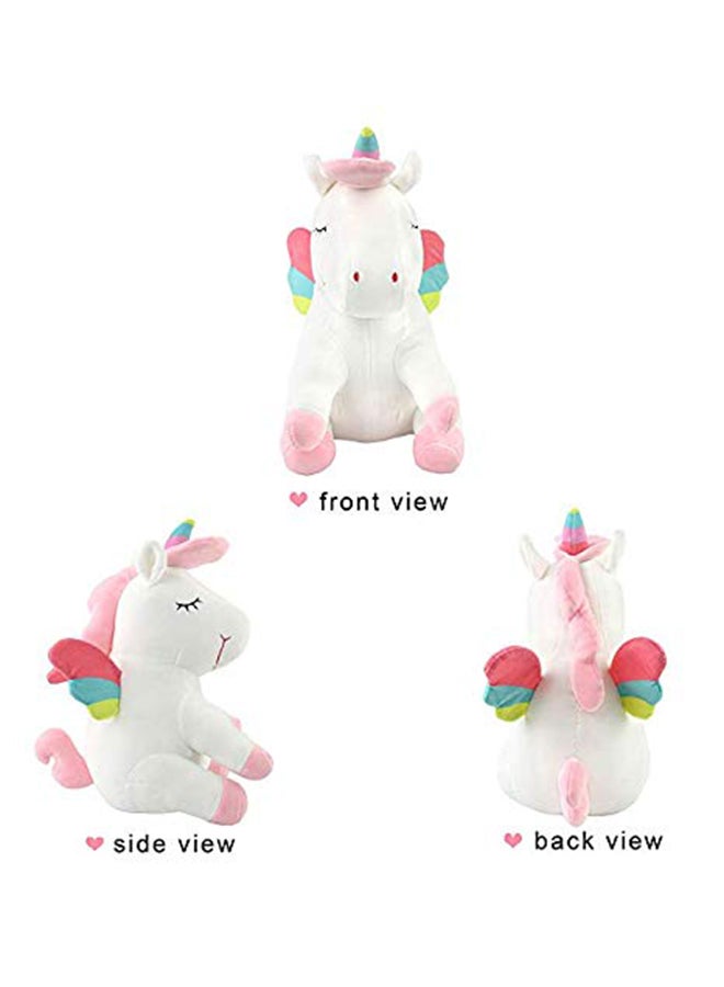 Bitter - Rainbow Unicorn Plush Doll 25.6 x 16.9 x 16cm - Image 1
