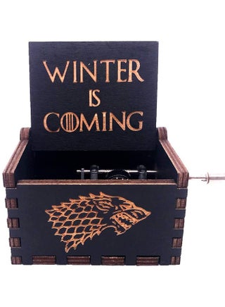 Game Of Thrones Wonderful Classic Mini Hand Crank Style Wooden Music Box - view 3