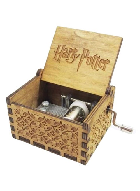 Harry Potter Wonderful Classic Mini Carved Hand Crank Wooden Music Box