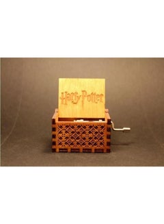 Unique Harry Potter Wonderful Classic Mini Carved Hand Crank Wooden Music Box  - Image 4