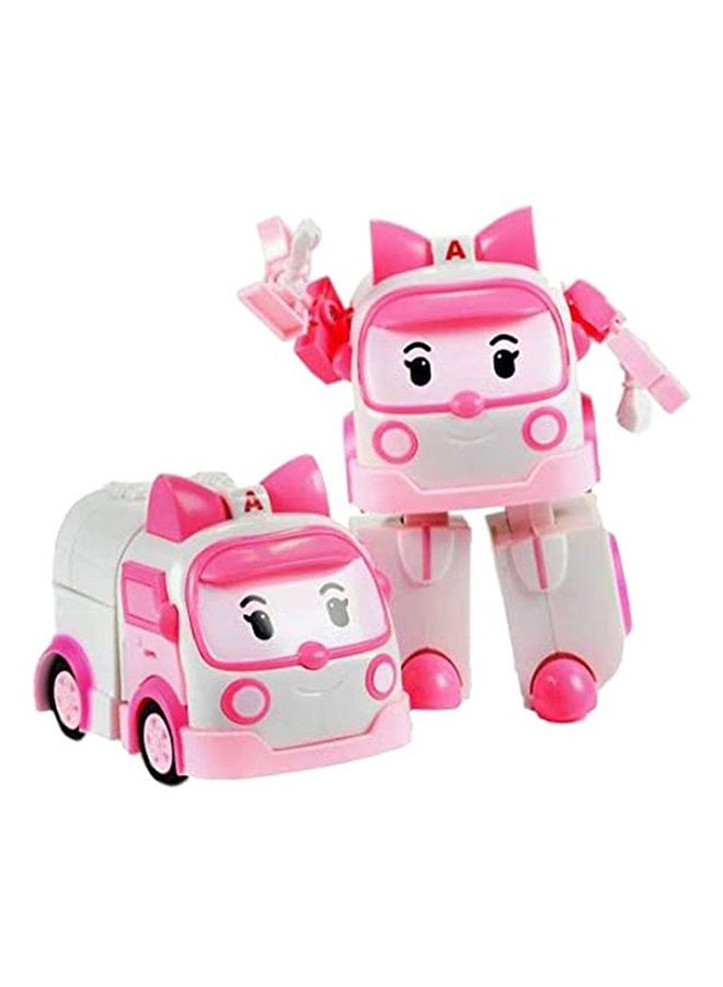 Beauenty 4-Piece Robocar Police Korea Robot Car Transformation Toys  - Image 5