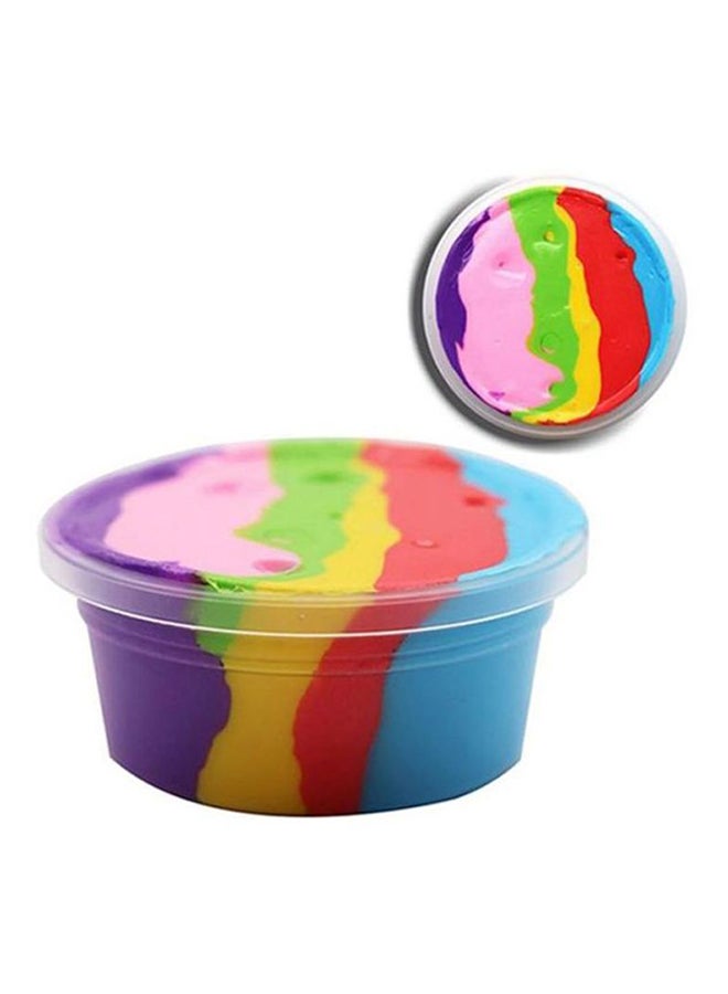 بلولانز لعبة طين سلايمي منفوشة بألوان قوس قزح - Image 2