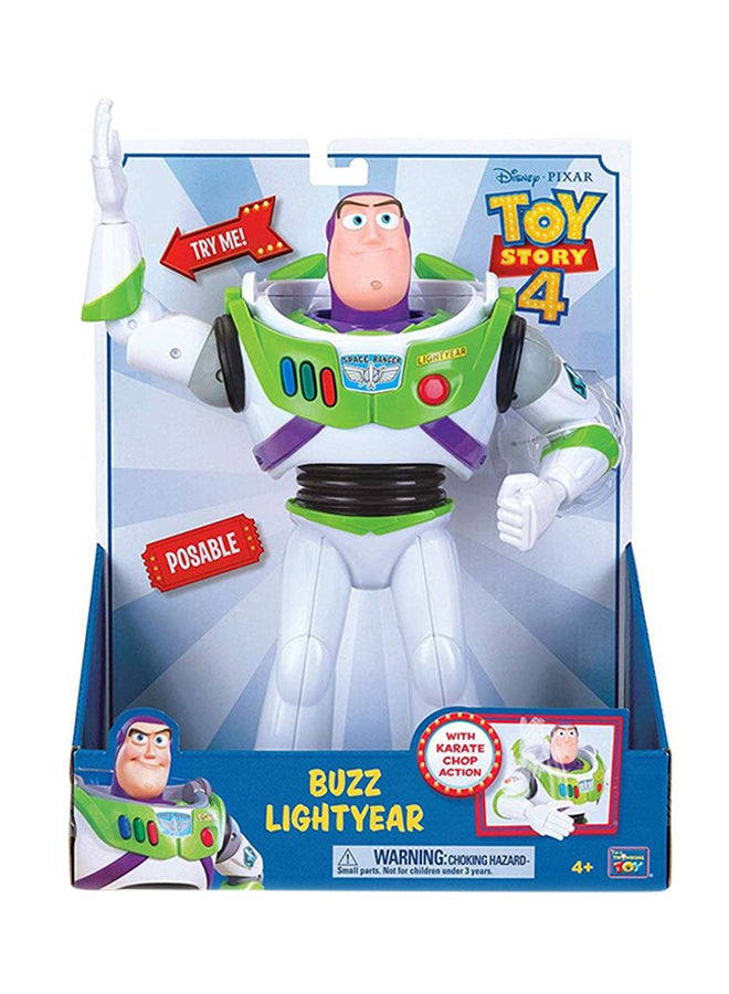 Toy Story Buzz Lightyear Karate Chop Action Toy 12inch  - Image 1