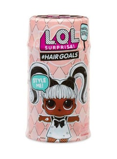 MGA Entertainment 15 Surprise Hair Goals Kit Feed And Bath Doll Bright Colors Unique Design  - Image 1