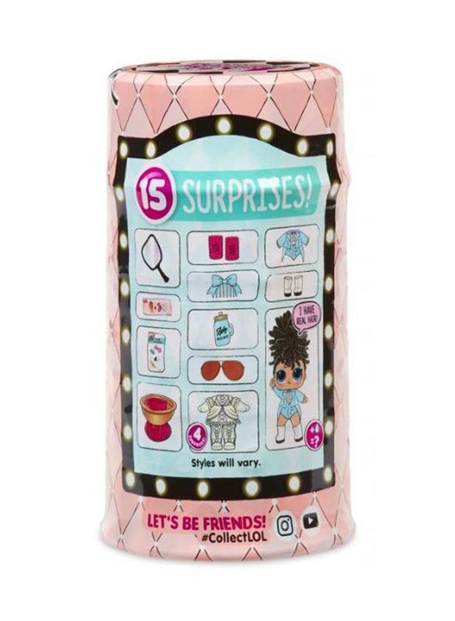 MGA Entertainment 15 Surprise Hair Goals Kit Feed And Bath Doll Bright Colors Unique Design  - Image 2