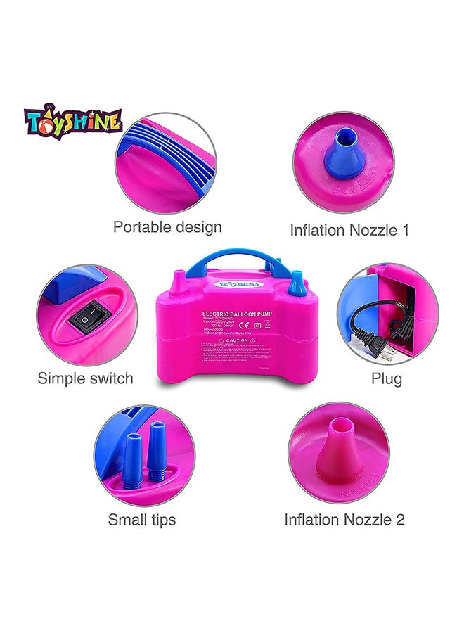 Dual Nozzle Electric Balloon Blower Air Pump - Image 3