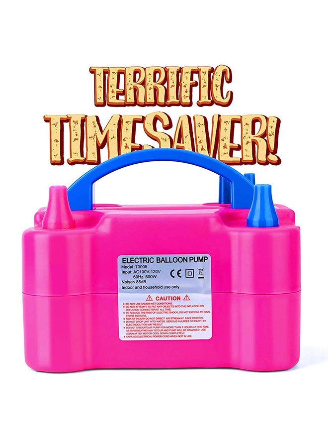 Dual Nozzle Electric Balloon Blower Air Pump - Image 4