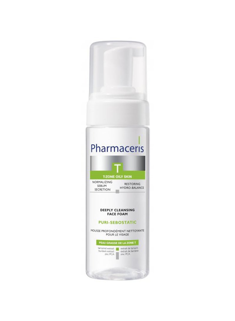 Pharmaceris - Puri-Sebostatic Deeply Cleansing Face Foam Clear 150ml - Image 1