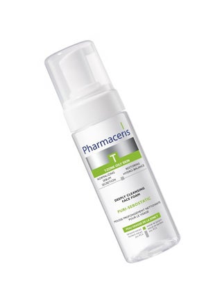 T-Zone Puri‑Sebostatic Deeply Cleansing Face Foam For Oily Combination And Acne‑Prone Skin Clear 150ml - view 2