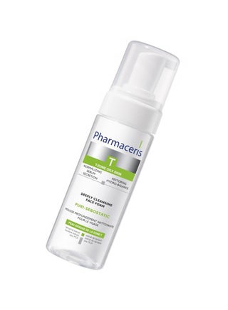 T-Zone Puri‑Sebostatic Deeply Cleansing Face Foam For Oily Combination And Acne‑Prone Skin Clear 150ml - view 3