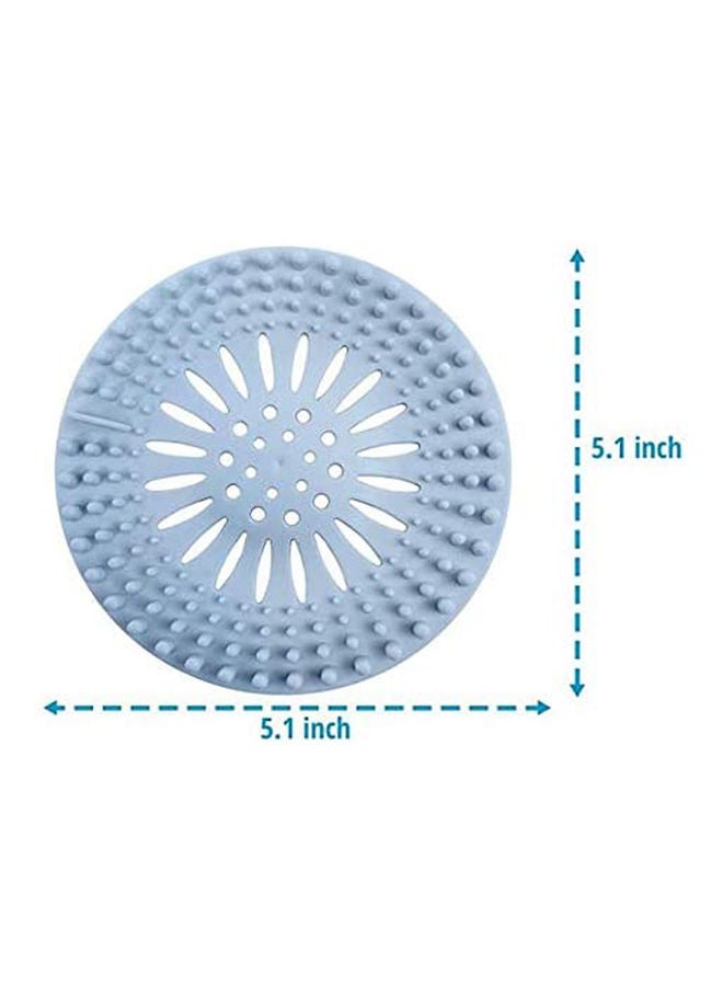 Shower Drain Hair Trap Durable Blue 5.1inch  - Image 2
