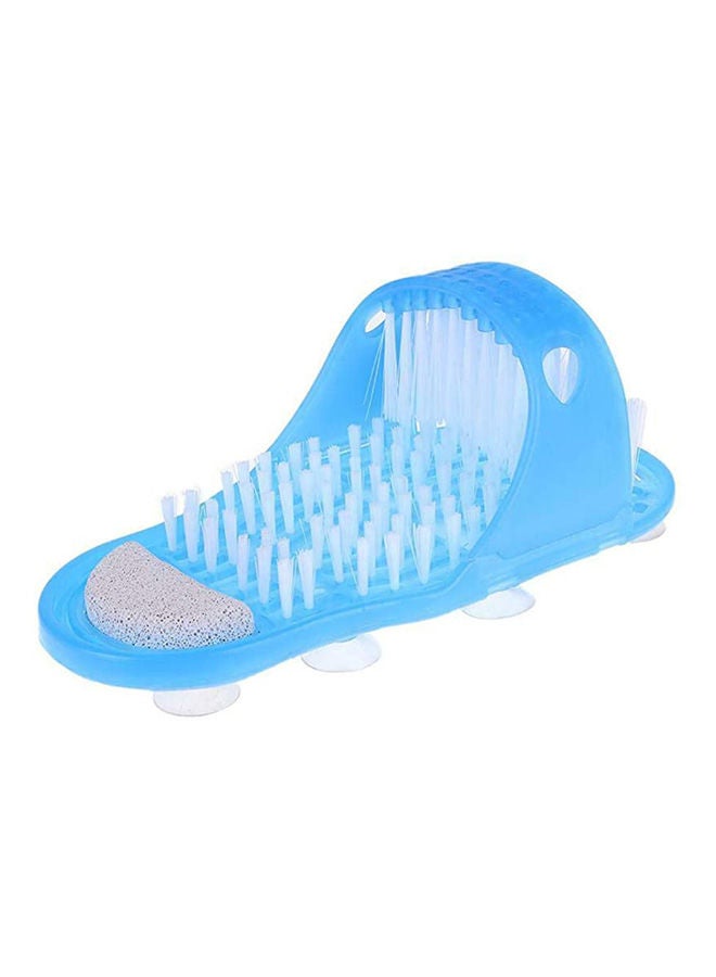 New Plastic Bath Shower Feet Massage Blue