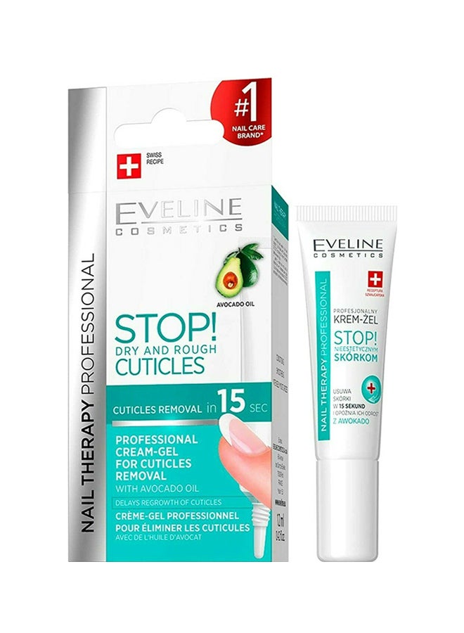 EVELINE COSMETICS Professional Cuticle Remover With Avocado Oil Clear  - Image 1