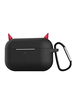 For Apple AirPods Pro Protective Cover Wireless Bluetooth Headphone Silicone Case Black - v1628497284/N49855315A_1