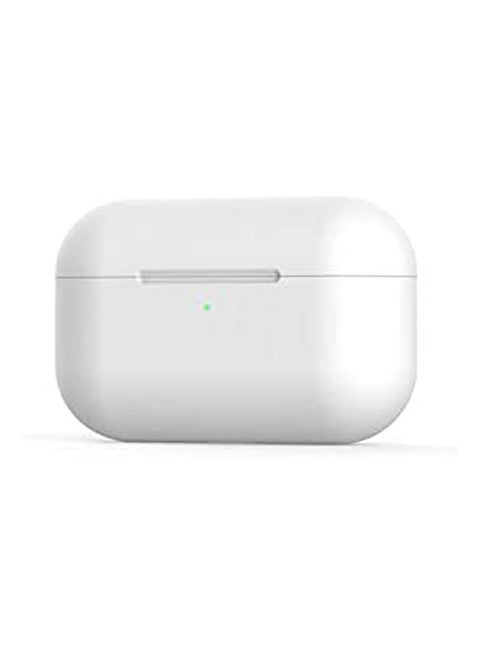 Apple AirPods Pro Protective Cover Silicone Case Wireless Bluetooth Headset Cover White