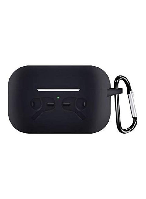 Apple AirPods Pro Protective Cover Silicone Case Wireless Bluetooth Headset Cover Black