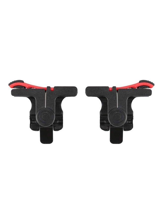 ماركة غير محددة - PUBG Trigger Mobile Game Fire Button aim Key Smart phone Gaming Trigger L1 R1 Shooter Controller - iPhone - Wireless - Image 1