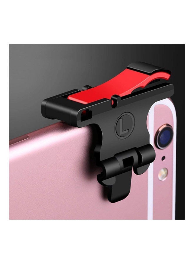 ماركة غير محددة - PUBG Trigger Mobile Game Fire Button aim Key Smart phone Gaming Trigger L1 R1 Shooter Controller - iPhone - Wireless - Image 1
