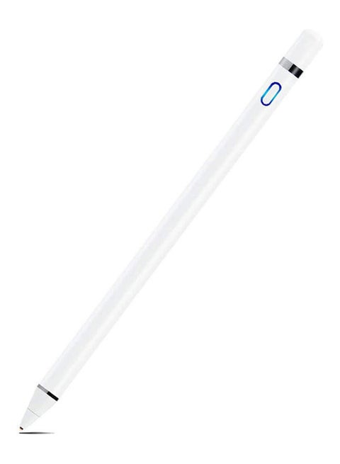 Active Pen For Touch Screen, Rechargeable 1.5Mm Fine Point Active Pen For Iphone, Ipad, Ipad, Samsung Phone & Tablets For Drawing And Handwriting (Ios/Android) Clear