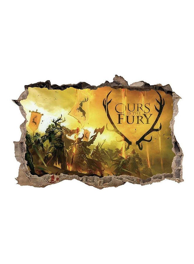 Game Of Thrones Pvc Wall Sticker Bedroom Living Room Decoration Background Wall Stickers Home Decoration Multicolour - Image 1
