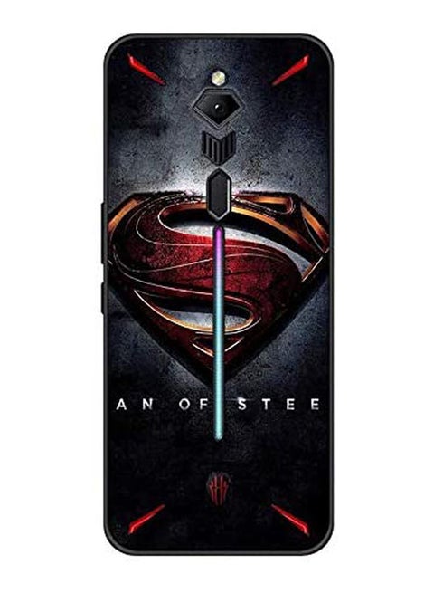 Nubia Red Magic 3 Mobile Phone Case Superman Logo Painted Cartoon Protective Cover All-Inclusive Anti-Fall Tpu Soft Case Cover Multicolour
