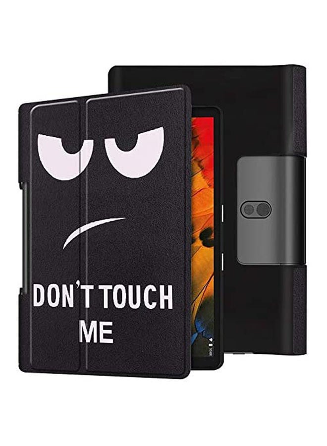 Lenovo Yoga Smart Tab Ytx705F- Lightweight Fold Stand Microfiber Lining Case Cover For Lenovo Yoga Smart Tab 10.1 Inch Eyes Black  - Image 1