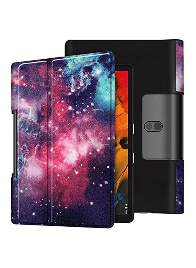 Generic Lenovo Yoga Smart Tab Ytx705F- Lightweight Fold Stand Microfiber Lining Case Cover For Lenovo Yoga Smart Tab 10.1 Inch Milky Way Black  - Image 1