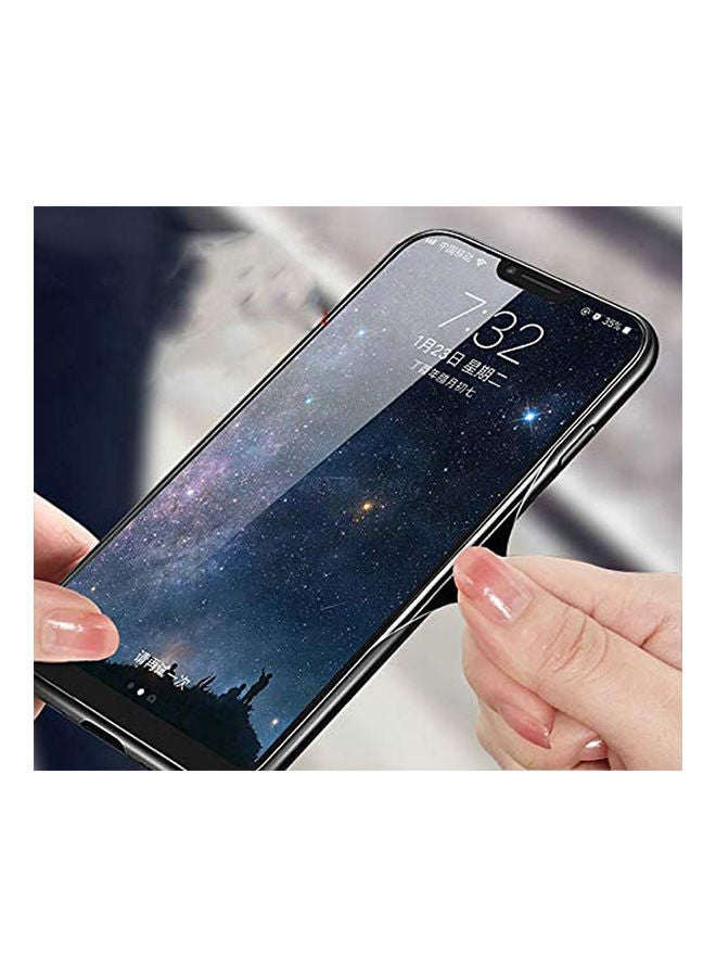 Generic - Xiaomi Red Rice K20/K20 Pro Glass Mobile Phone Shell I Wind Chimes And Other Shore Flowers Shockproof Mobile Phone Shell (Red Rice K20 Pro) Black - Image 1