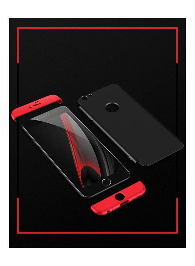 Generic - Apple Iphone 8 Plus Case- Fashion Ultra Slim Gkk 360 Full Protection Cover Case Red - Image 1