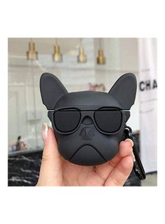 Generic Apple AirPods Pro Tooth Headset Cute Cartoon Dog Silicone Headphone Case Black  - Image 2