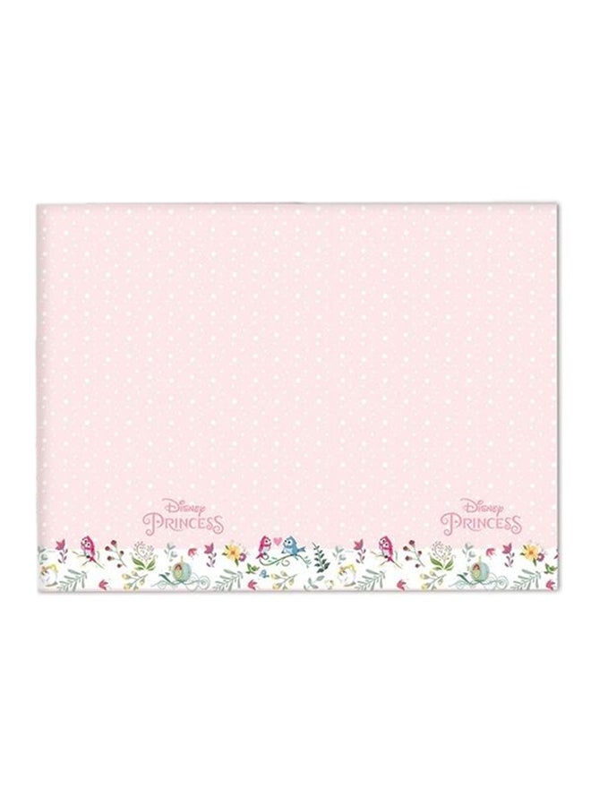 بروكوس غطاء طاولة من البلاستيك بتصميم شخصية  أميرة ديزني الحقيقية