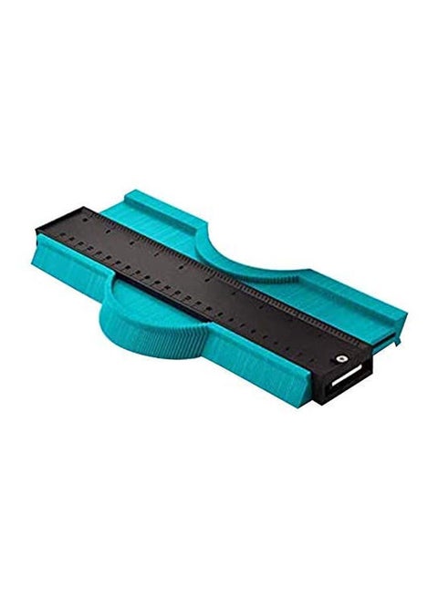 1 Pack Plastic Contour Gauge Profile Gauge Duplicator Copy Irregular Shapes Tracing Template Measuring Tool For Fit And Easy Cutting 10 Inch Blue