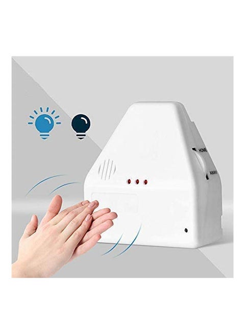 Clapper Sound Activated Switch - The Clapper Sound Activated Switch On/Off Hand Clap Electronic Light White