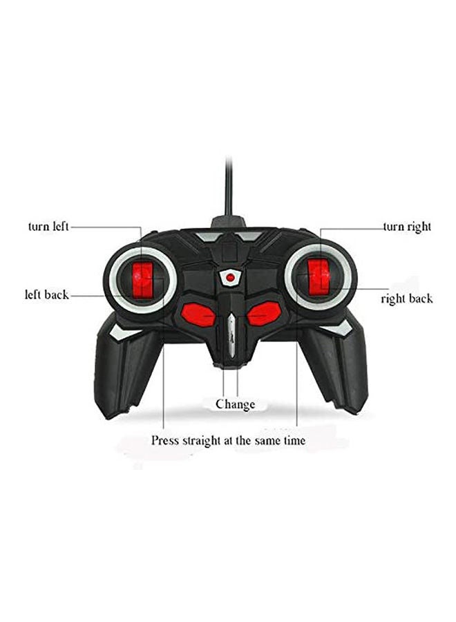 2 in 1 RC Car Driving Sports Transformation Robots Models Remote Control Car RC Fighting Toy Gift - Image 2