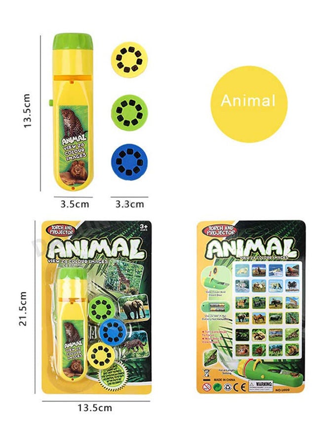 Generic - Kids Torch Projector Night Light Handheld Kids Projection Flashlight with Unique Images Light Show Animal - Image 1