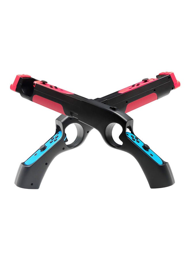 Game Gun Controller for Switch Joy Cons Hand Grips Shooting Games Wolfenstein