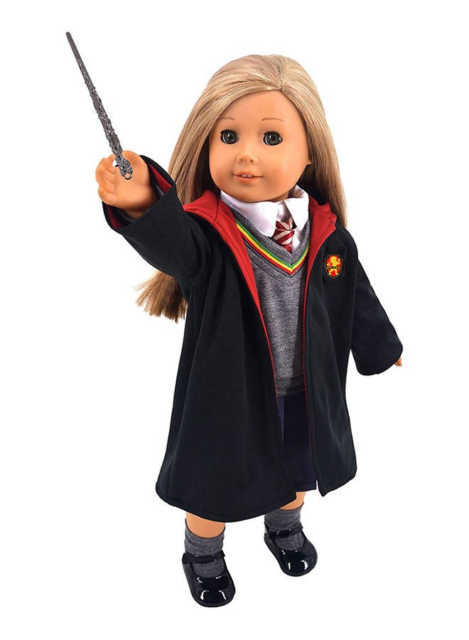 Magic School Uniform Inspired Doll Clothes Shoes Set For American Girl Dolls And 18" Dolls - Image 1